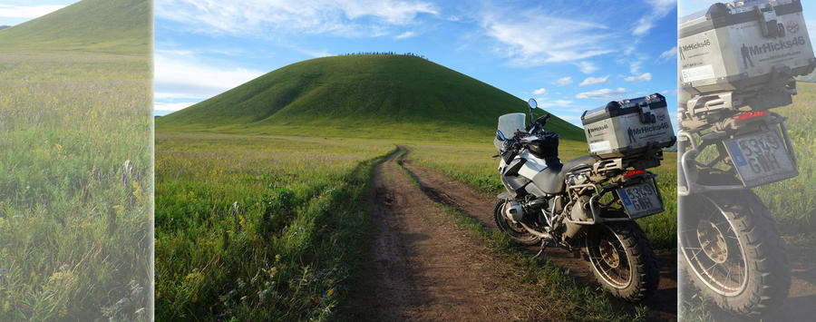 Ride through Mongolia